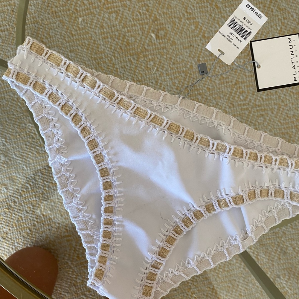 Platinum swimwear bottoms